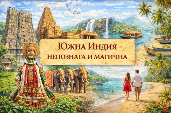 Непознатата и магична Южна Индия
