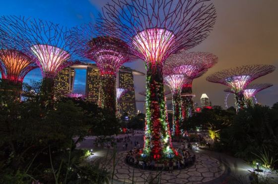 Нова година 2025 в Сингапур - градът на бъдещето 